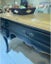 Amora Provincial 5 Drawer Desk W135 - Black *Floor Model ** 55%Off ** Carousel 12