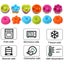 24PCS Silicone Mold Moulds Donut Muffin Baking Cup Carousel 4