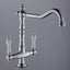 Taps Retro Mixer Faucets Brass Mixer Taps Chrome 360 Degree Kitchen Taps Carousel 2