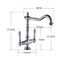 Taps Retro Mixer Faucets Brass Mixer Taps Chrome 360 Degree Kitchen Taps Carousel 7