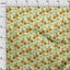 oneOone Velvet Yellow Fabric Floral Retro Craft Projects Decor Fabric Printed Carousel 3