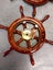 Small Wooden Ship Wheel [17845] Carousel 1