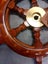 Small Wooden Ship Wheel [17845] Carousel 2