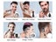 Men Electric Hair Trimmer Clipper Beard Cordless Shaver Cutting Carousel 3
