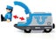 BRIO BO - Travel Battery Train 3 pieces Carousel 3