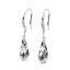 18K White Gold Crystal Earrings "Cora" (crystal) Carousel 8