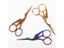 1pcs Colorful Stainless Steel Antique Scissors European Classic Craft Sewing Carousel 8