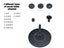 Solar Water Fountain for Bird Bath, Pond, Pool, Garden and Outdoor Decor A02 Carousel 9