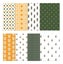 Soimoi 8 Pc Fat Quarter Bundle, Asian Block Print 18"x 22" DIY Patchwork- 100% Carousel 2