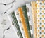 Soimoi 8 Pc Fat Quarter Bundle, Asian Block Print 18"x 22" DIY Patchwork- 100% Carousel 6