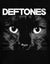 Deftones T Shirt Sphinx Cat Eyes Album Cover Band Logo Official Mens New Black Carousel 3