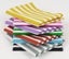 Soimoi 8 Pc Fat Quarter Bundle, Rainbow Stripes Print 18"x 22" DIY Carousel 3