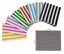Soimoi 8 Pc Fat Quarter Bundle, Rainbow Stripes Print 18"x 22" DIY Carousel 5