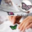 Multi-color Butterfly Iron-On Patches 48pcs Carousel 4