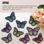 Multi-color Butterfly Iron-On Patches 48pcs Carousel 6