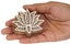 IBA Indianbeautifulart Textile Printing Block Lotus Hand Carved Wooden Stamp Carousel 4
