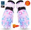 Ski Gloves Waterproof Outdoors Snow Gloves - Pink *Local Buy* Carousel 1