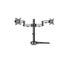 Brateck Premium Articulating Aluminum Dual Monitor Stand Carousel 1