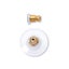 x100 Earrings gold metal plug stud stoppers findings post back backing bulk Carousel 2