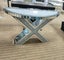 CLEARANCE ** 60% OFF ** Ishbel "X" Mirrored Console Table W120 *Defects Model* Carousel 4