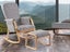 Rocking chair with footstool Carousel 6