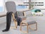 Rocking chair with footstool Carousel 4