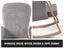 Rocking chair with footstool Carousel 5