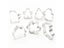 5Pcs/set Christmas Cookie Cutter Gingerbread Xmas Tree Mold Christmas Cake Carousel 7