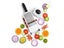 Handheld Mandoline Vegetable Cutter CUISIPRO Carousel 4