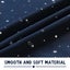 1x Blackout Curtains for Kids Glitter Star Kids Curtains Blockout, Sold Single Carousel 6