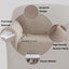 Form Fitted Stretch Couch Cover Sofa Cover Sofa Slip Covers Slipcovers More Size Carousel 4