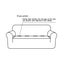 Form Fitted Stretch Couch Cover Sofa Cover Sofa Slip Covers Slipcovers More Size Carousel 6