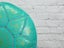 Quality Moroccan Leather Pouf Ottoman Footstool Turquoise - FREE DELIVERY Carousel 4