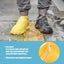 Waterproof Silicone Shoe Covers Reusable Foldable Non-Slip Zipper Shoe Protector Carousel 6