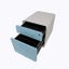 Kids 2 Drawers Mobile Cabinet Study Desk Storage Carousel 4