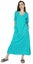 Inkmeso Solid Long Nightgown For Womens V-Neck Loungewear Casual Sleep Dress Carousel 1