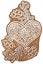 IBA Indianbeautifulart Textile Printing Block Heart Motif Hand Carved Wooden Carousel 1