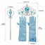 Princess Dress Up Party Accessories for Princess Costume Gloves Tiara Wand Neckl Carousel 4