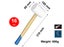 Brand New 16oz Rubber Hammer Mallet Leather Craft Jewellery *Clearance* Carousel 5