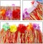 8 Pieces Hawaiian Grass Hula Skirt Set Carousel 4