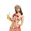 8 Pieces Hawaiian Grass Hula Skirt Set Carousel 7