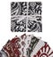 Soimoi Precut 10-inch Asian Block Prints Cotton Fabric Bundle Quilting Squares Carousel 2