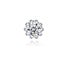 925 Sterling Silver Small Crown Women Men CZ Crystal Solitaire Stud Earrings Carousel 4