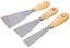 3pc Paint Scraper Wooden Handles Set /Multi-Purpose Scraper/ 3pc Scraper Set Carousel 1
