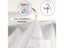 Luxurious Four-Door Sexy Mosquito Net Square Canopy - King/Queen Double Bed Carousel 7