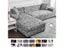 Sofa Cover For Living Room Stretch Printed Sofa Slipcover L Shape Corner Sofa Carousel 9