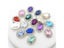 10Pcs Lot New Metal Flatback Wedding Decor Buttons 10 Color DIY Handwork Carousel 5