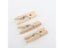 50/100/200PCS 2.5CM Mini Natural Wooden Clothes Photo Paper Clothespin Craft Carousel 6