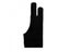 Anti Fouling 2 Finger Painting Glove For Art Students Lovers Black Carousel 3