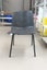 LAST SET OF 2 - Cleona Side Chair - PU Leather - Charcoal Black ** 45% OFF Carousel 2